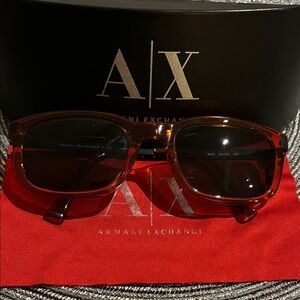 A/X Armani Exchange Brown Sunglasses